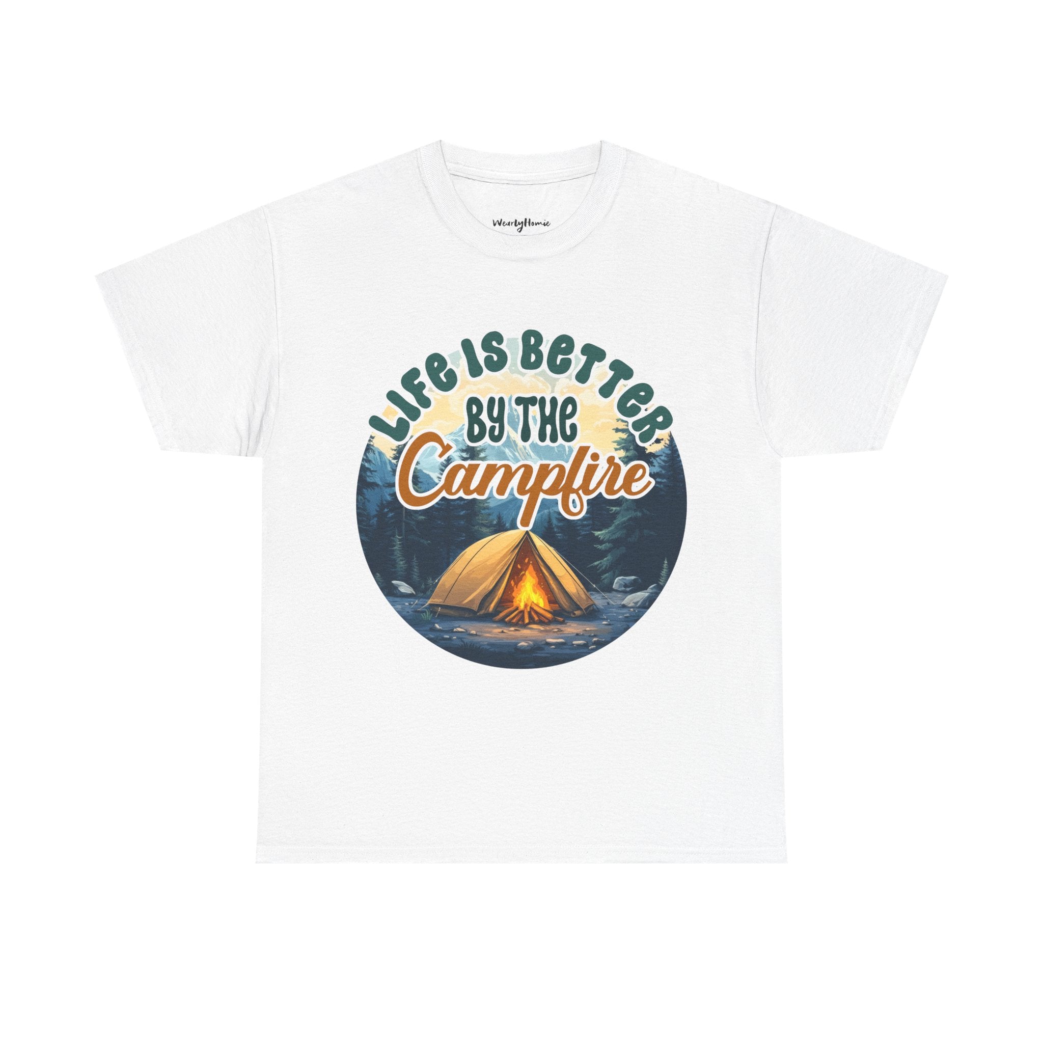 Life is better by the campfire Unisex Tee