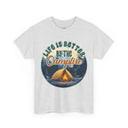 Life is better by the campfire Unisex Tee