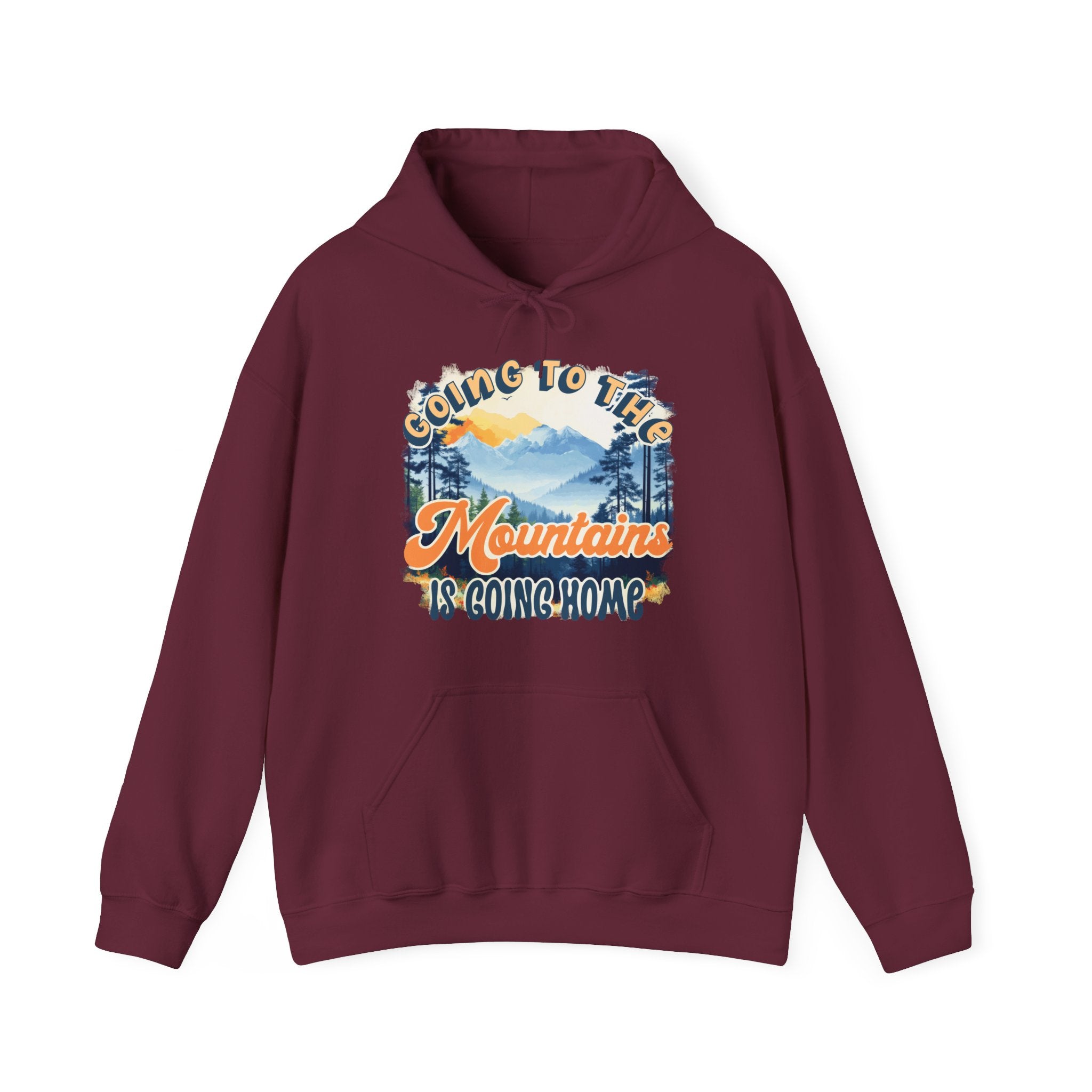 Going to the mountains is going home Cash Unisex Hoodie