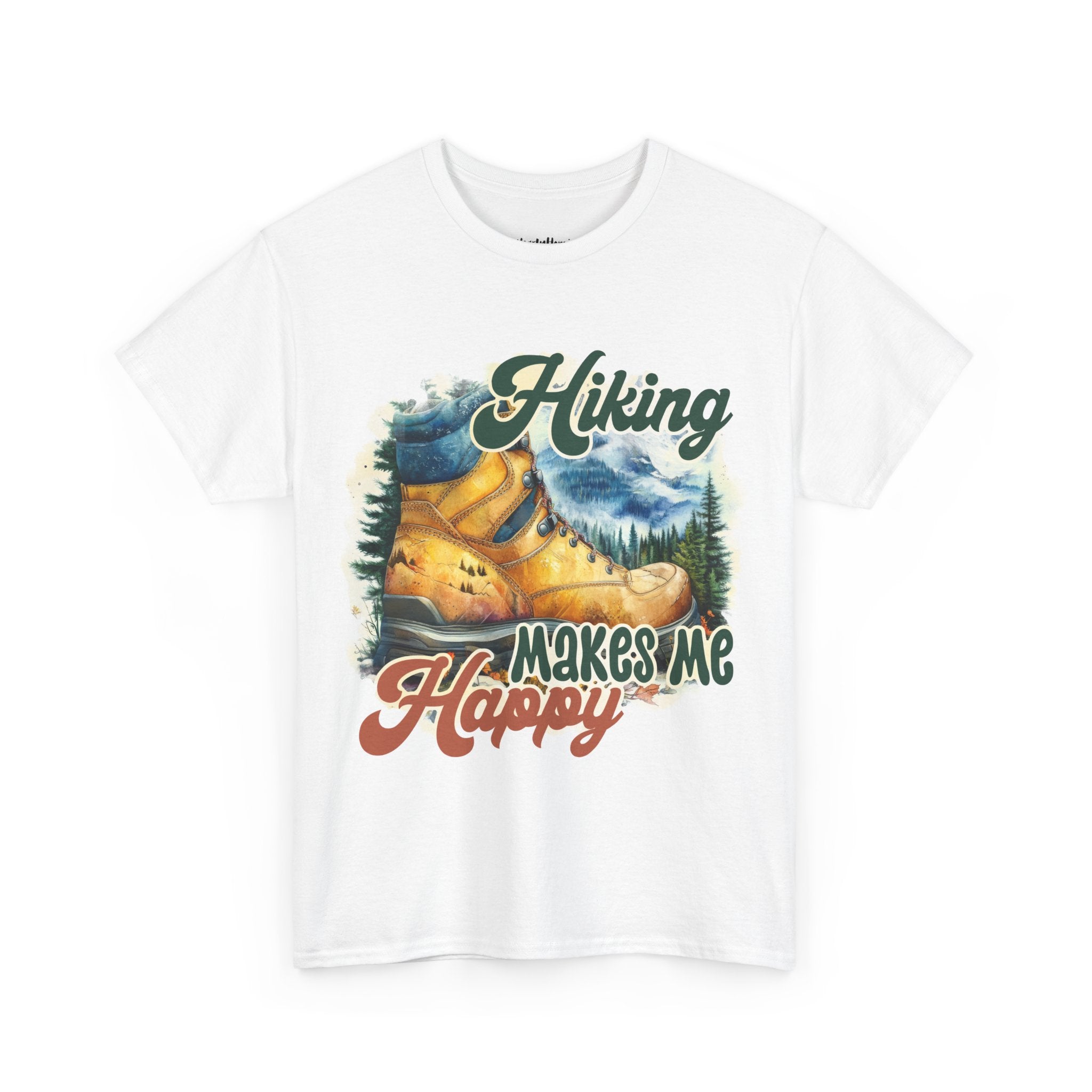 Hiking makes me happy Unisex Tee