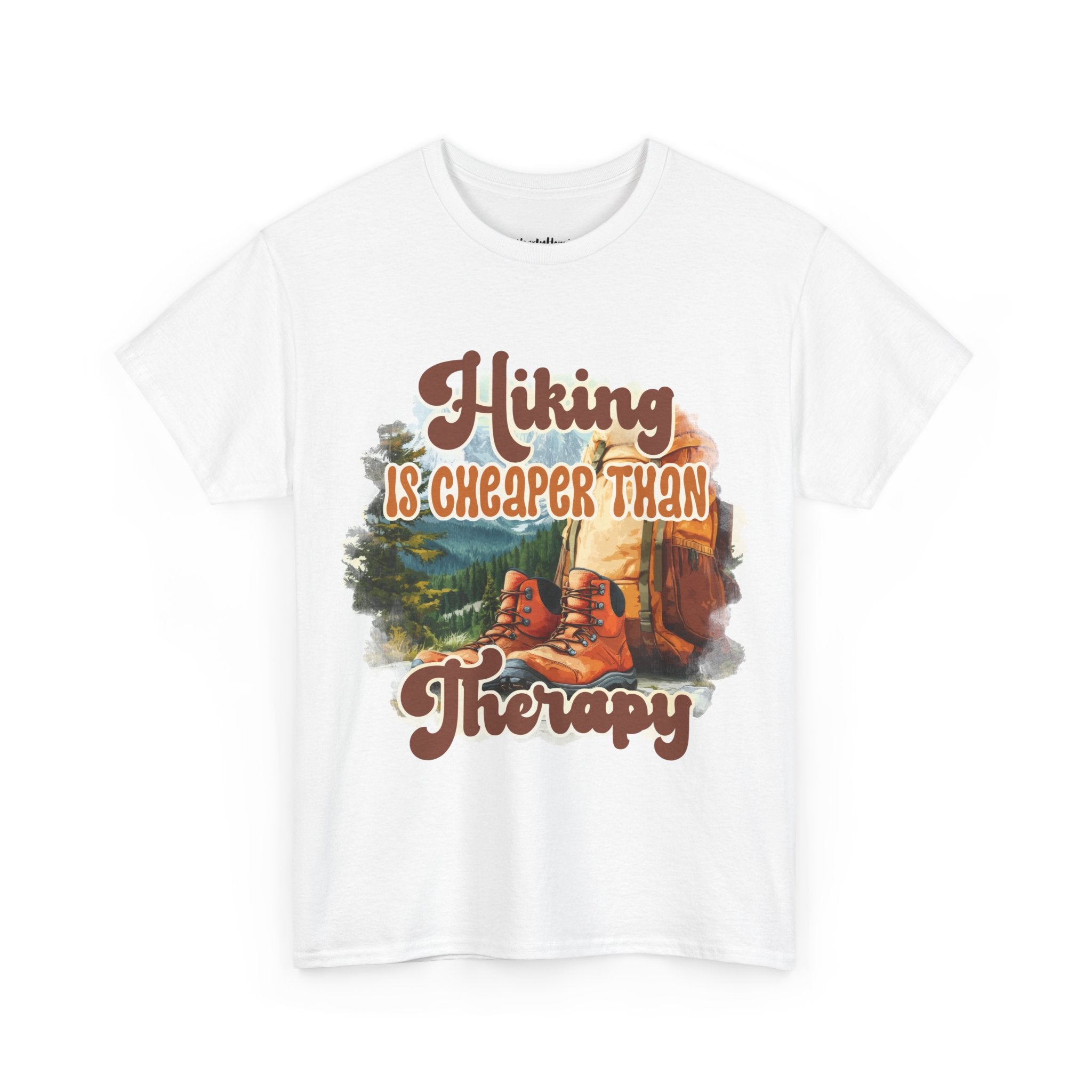 Hiking is cheaper than therapy Unisex Tee