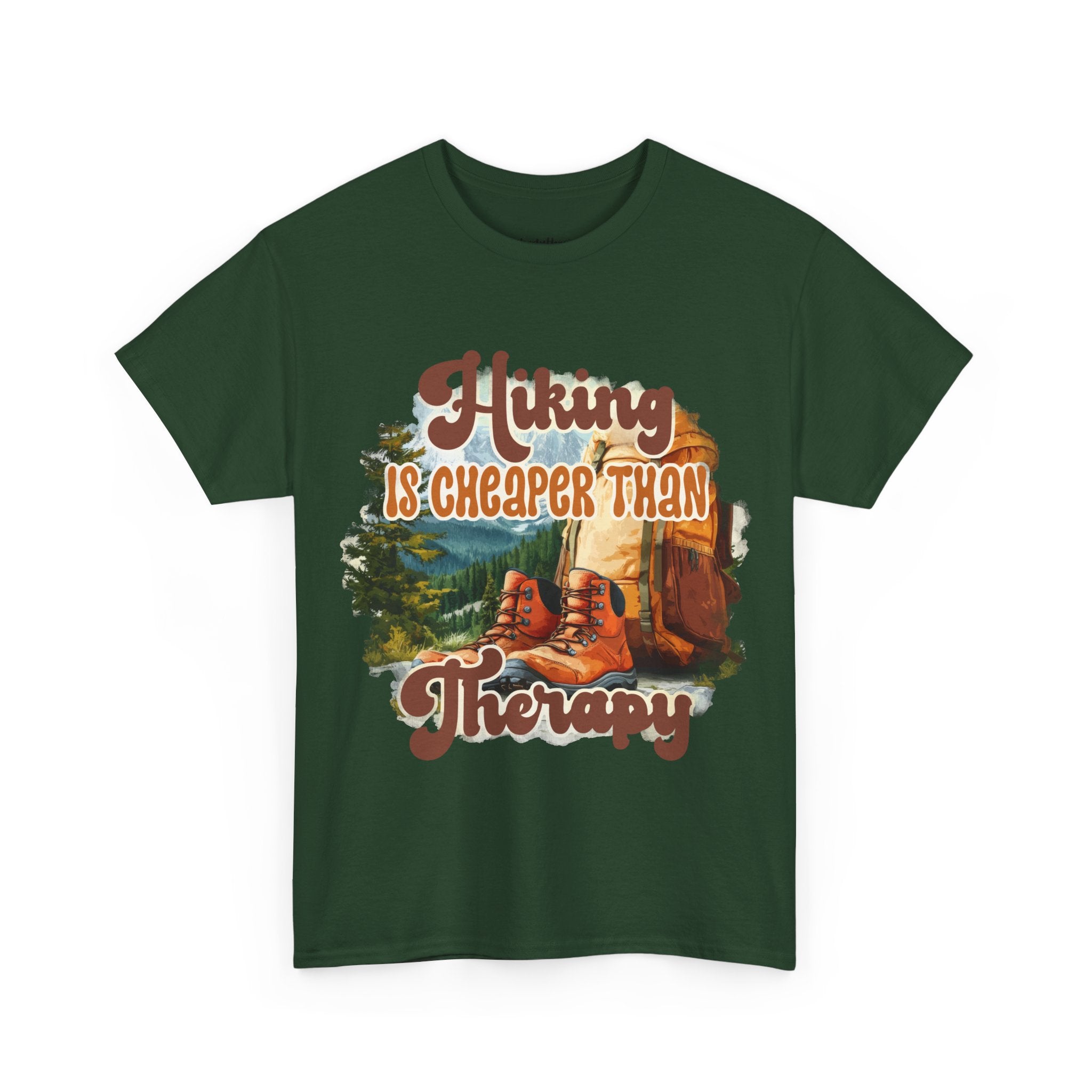 Hiking is cheaper than therapy Unisex Tee