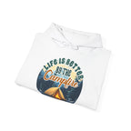 Life is better by the campfire Cash Unisex Hoodie