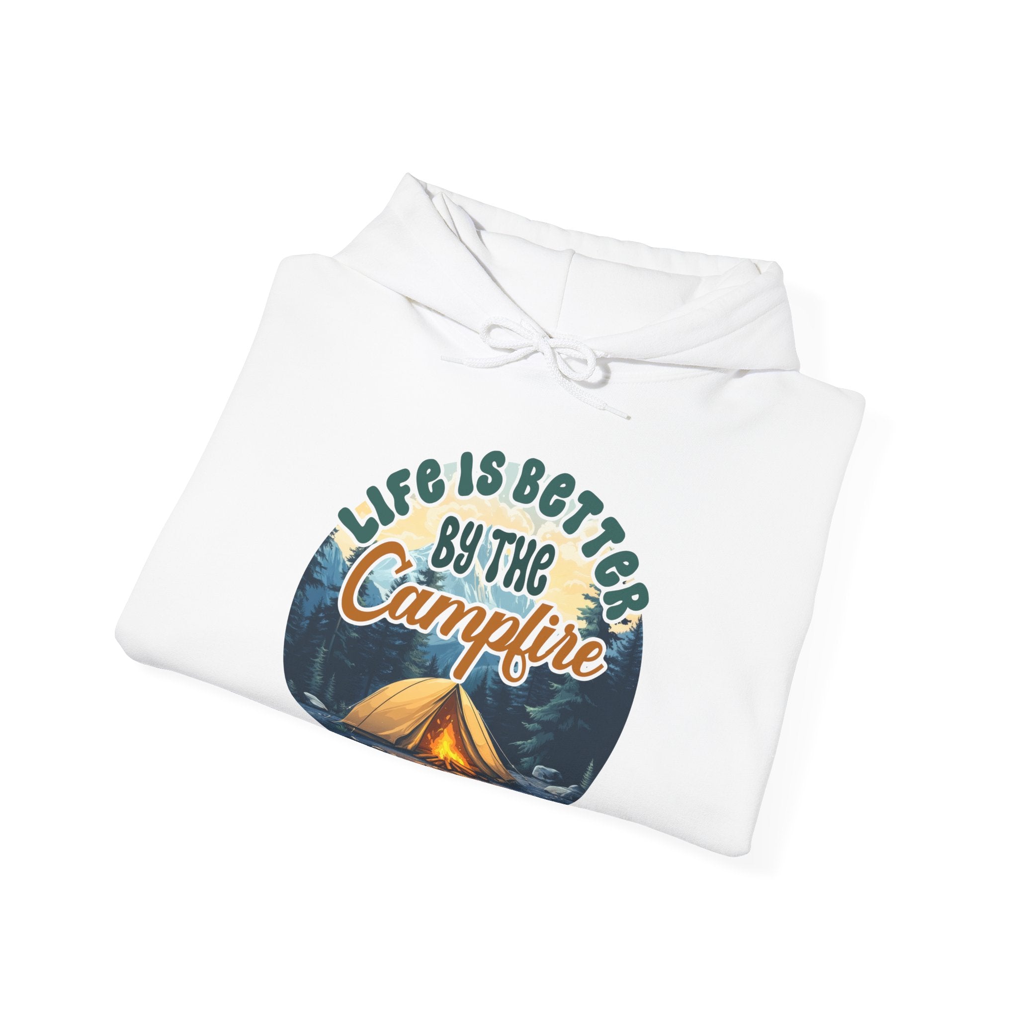 Life is better by the campfire Cash Unisex Hoodie
