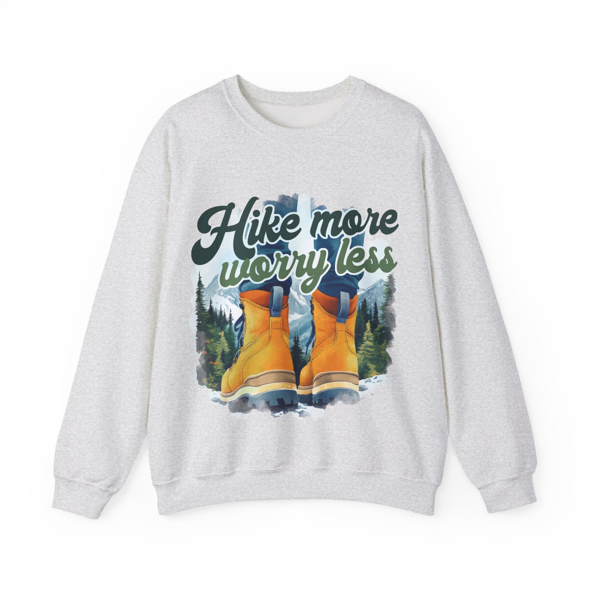 Hike more worry less Sweatshirt