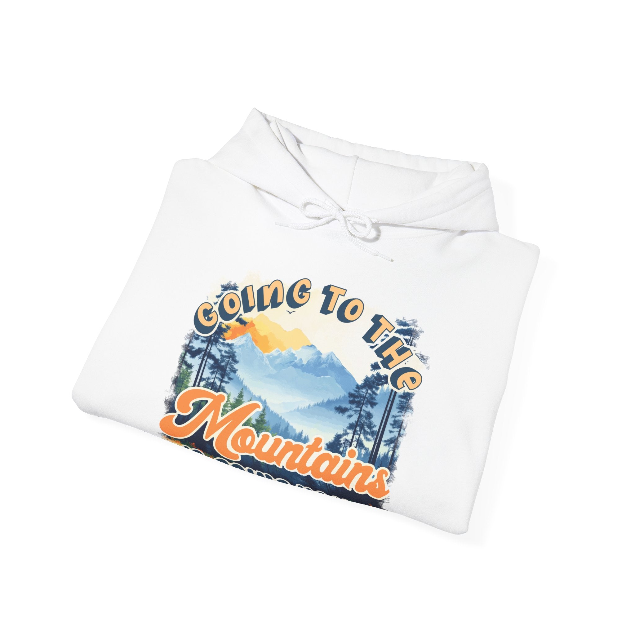 Going to the mountains is going home Cash Unisex Hoodie