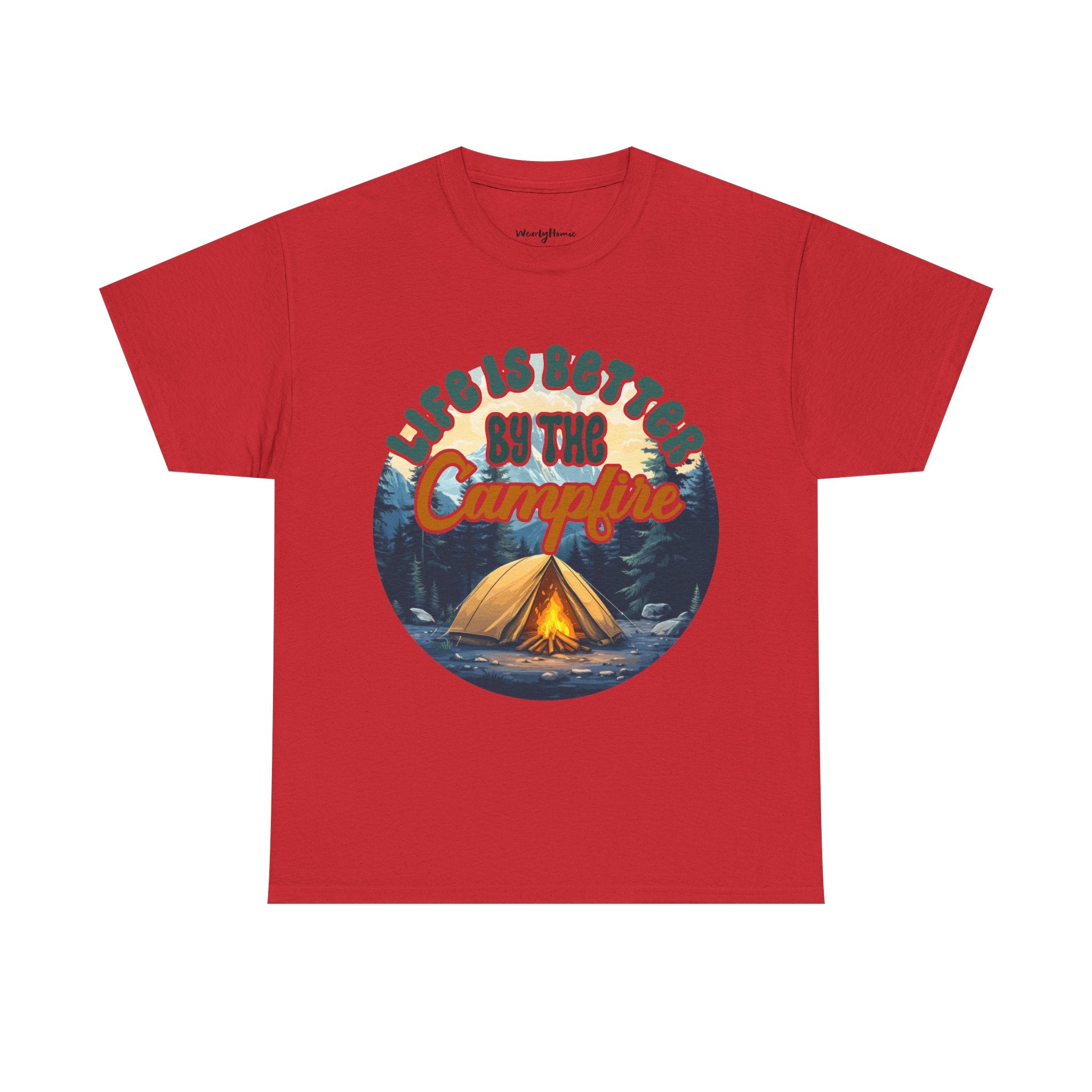 Life is better by the campfire Unisex Tee