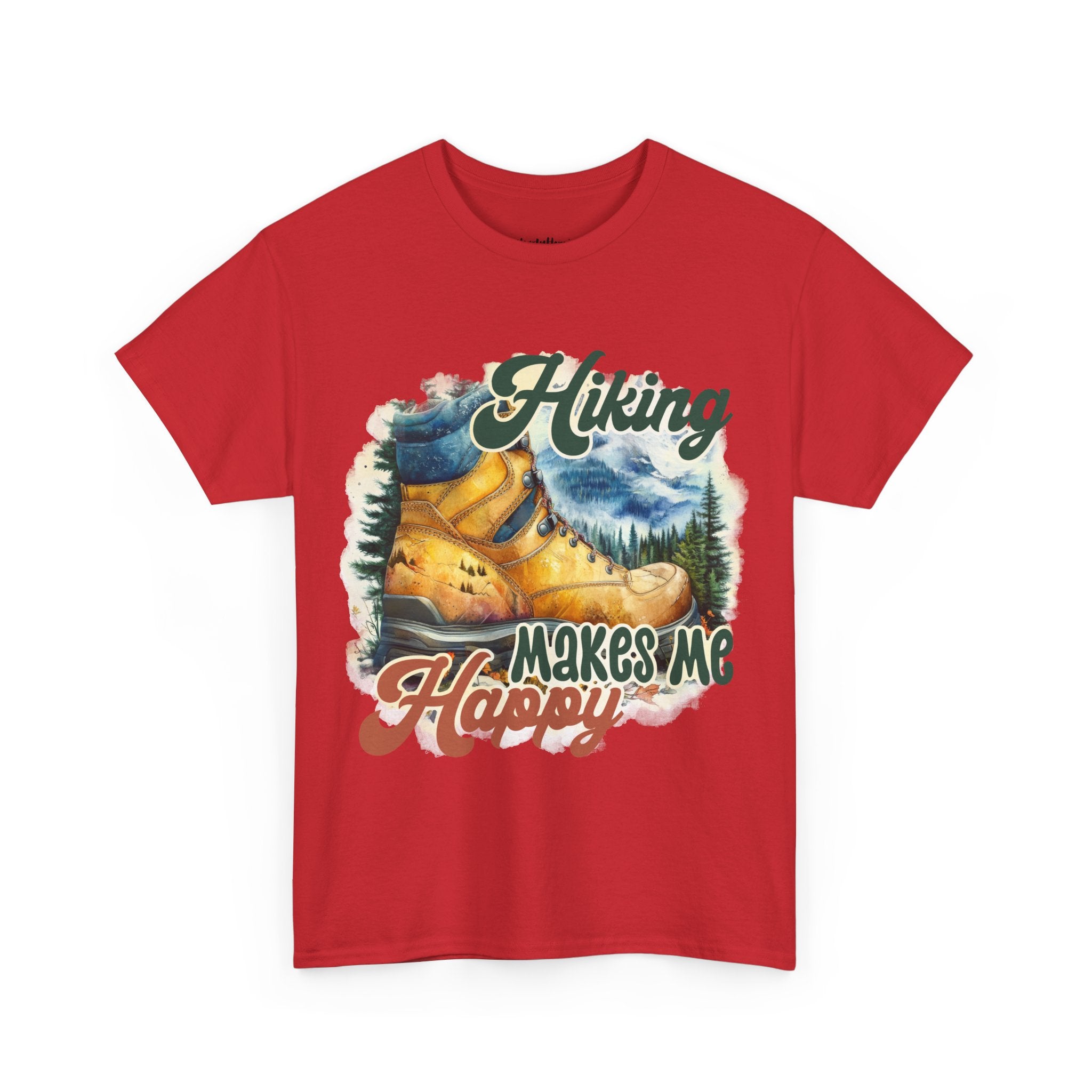 Hiking makes me happy Unisex Tee