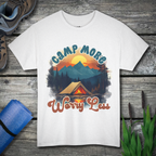 Camp more worry less Unisex Tee