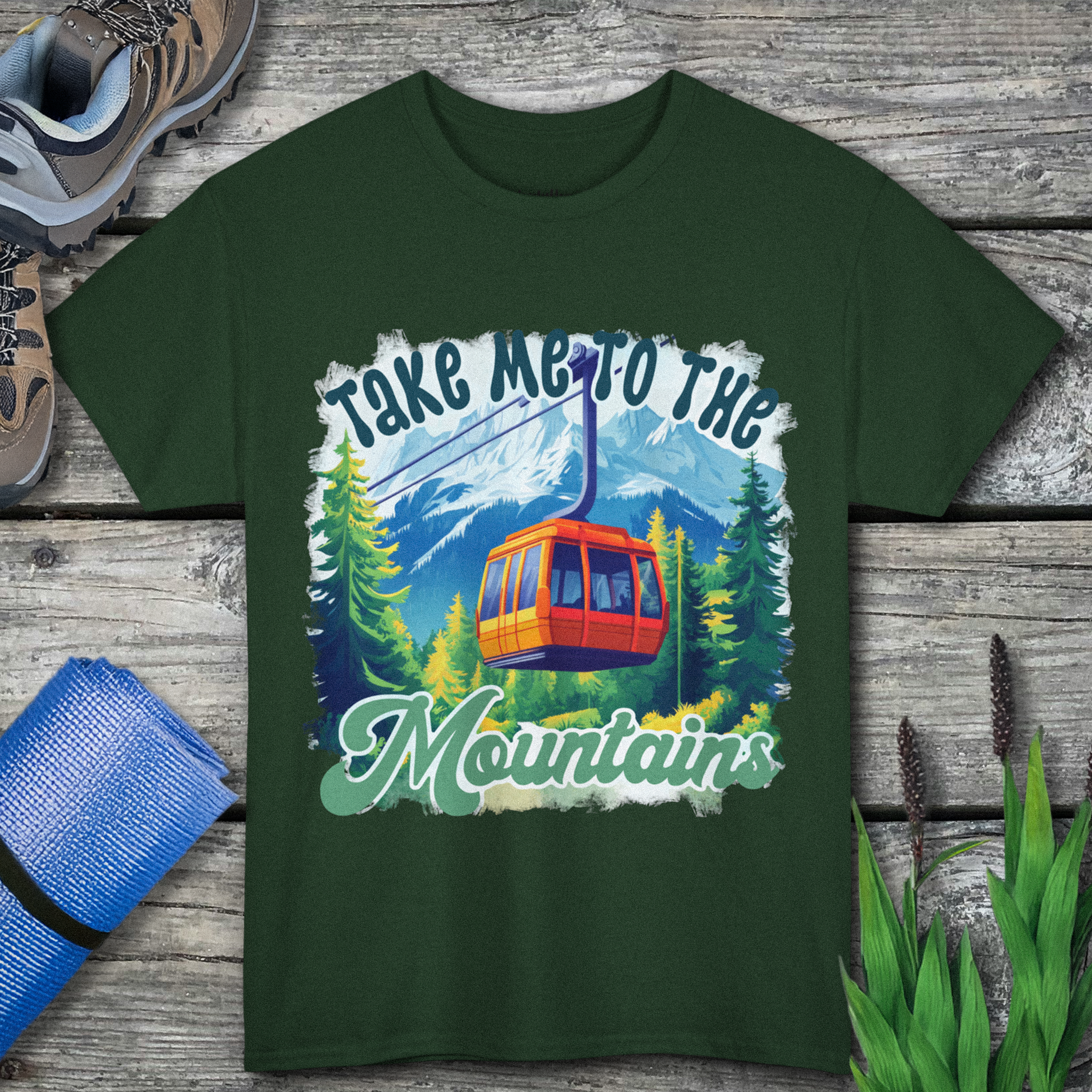Take me to the mountains Unisex Tee