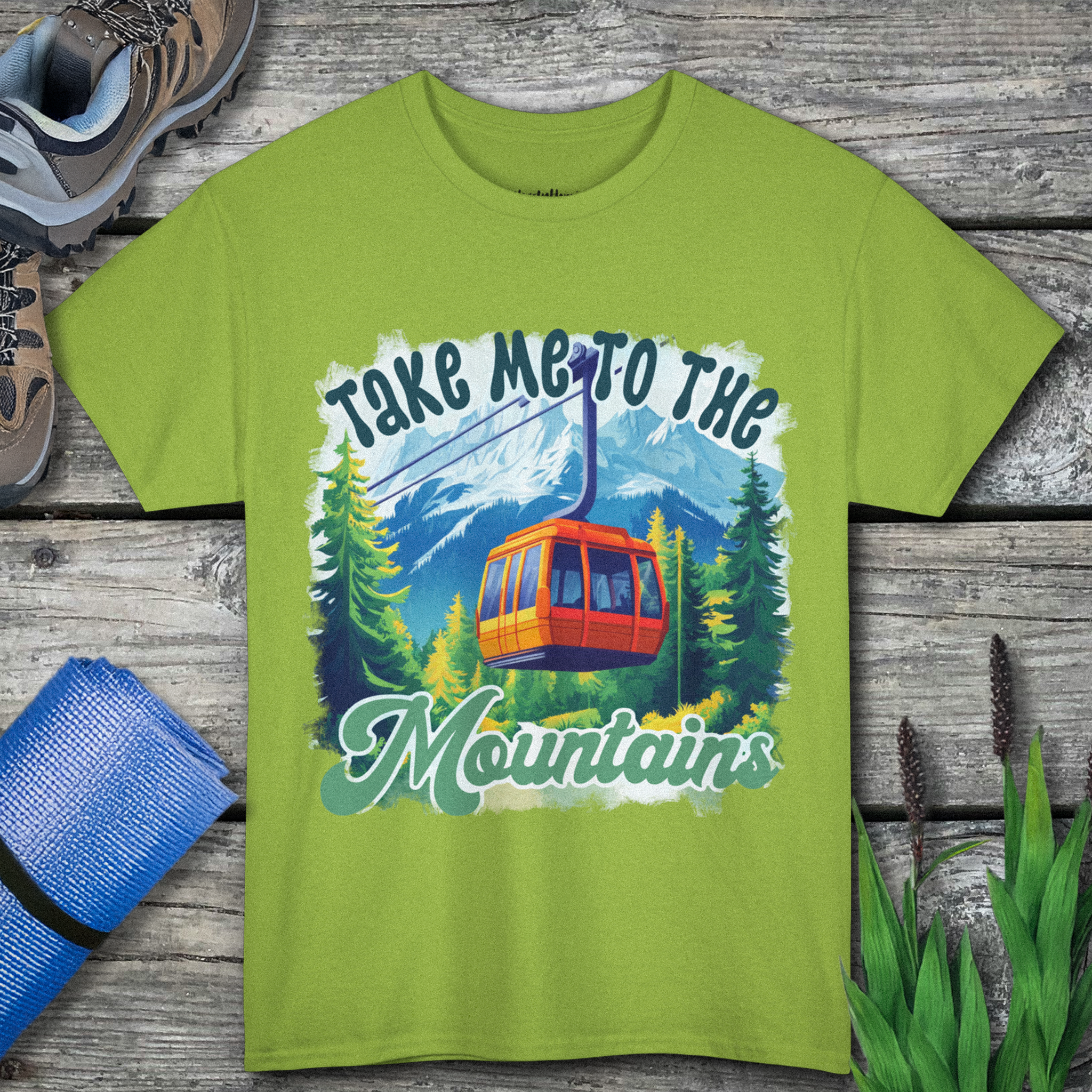 Take me to the mountains Unisex Tee