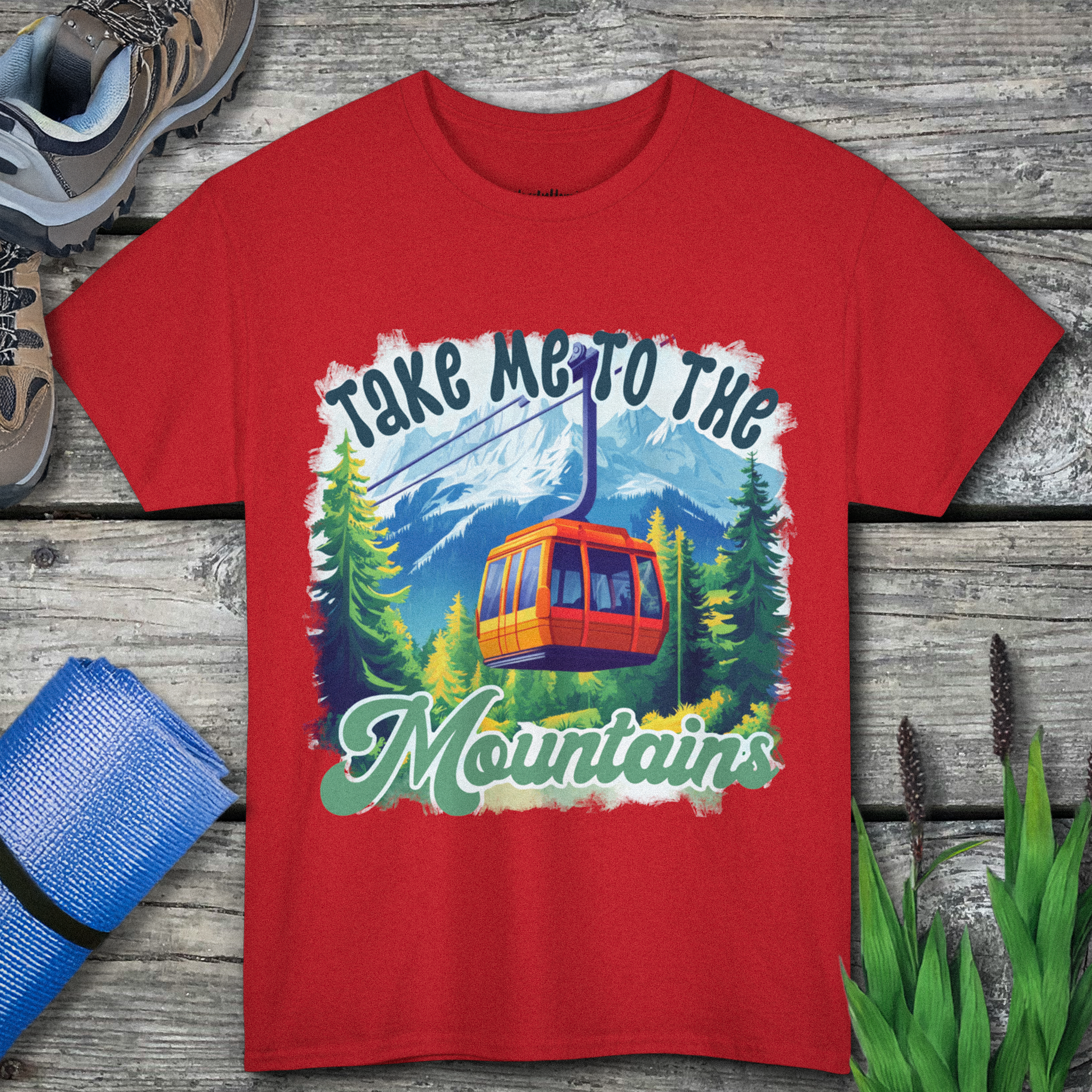 Take me to the mountains Unisex Tee