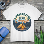 Life is better by the campfire Unisex Tee