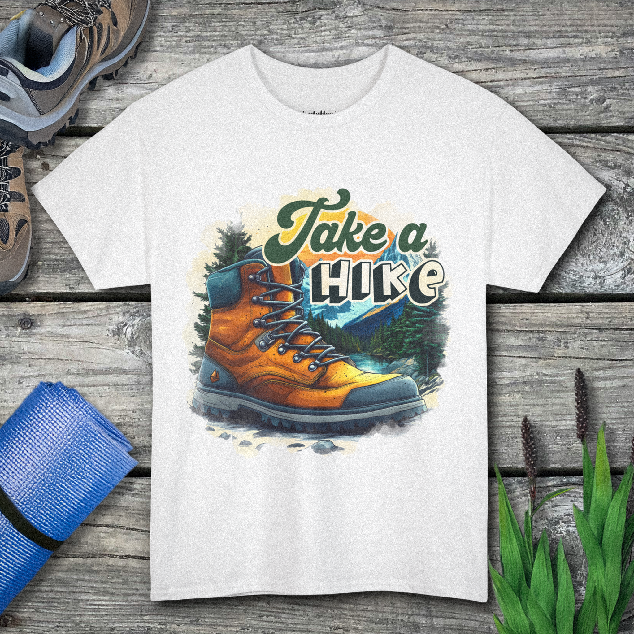 Take a Hike Unisex Heavy Cotton Tee